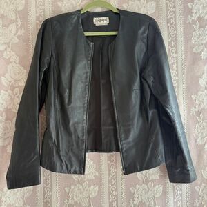 Bagatelle Women's Black Leather Jacket